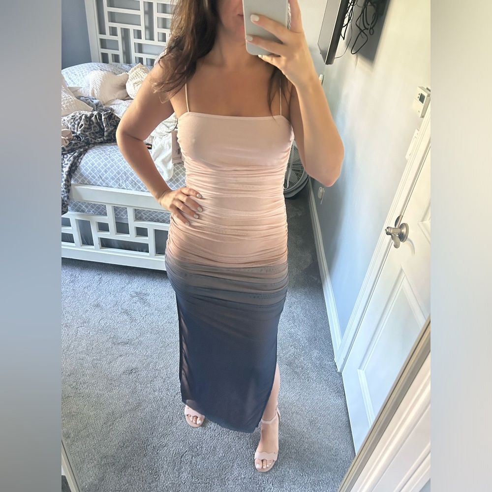 Ombré dress